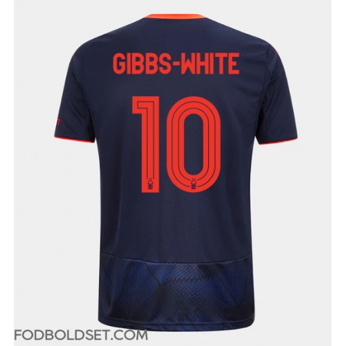 Nottingham Forest Morgan Gibbs-White #10 Tredjetrøje 2025-26 Kortærmet